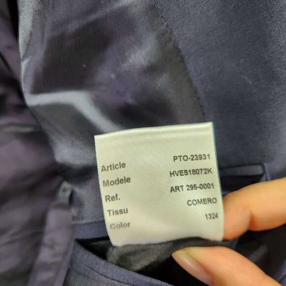 The Kooples Wool Blazer Jacket Women’s Size 48 Career Two Button Front - Picture 12 of 13